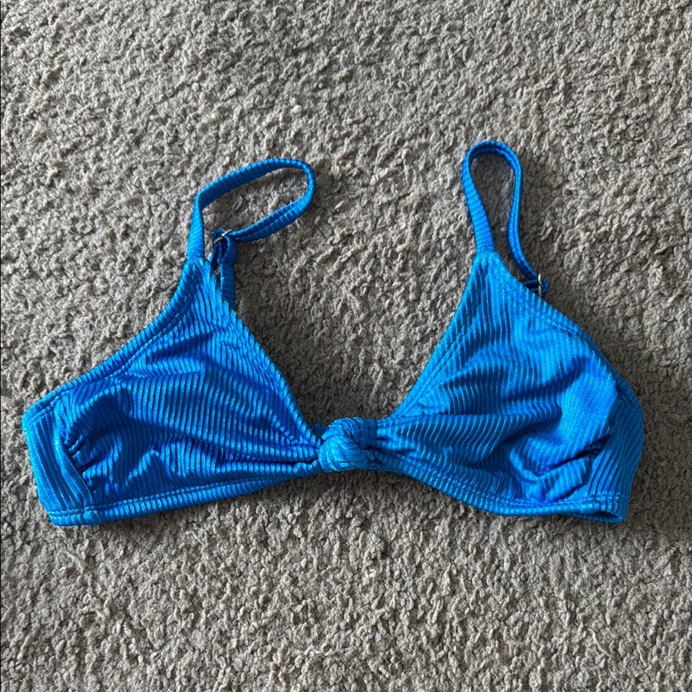 Xhilaration Bright Blue Bikini Top